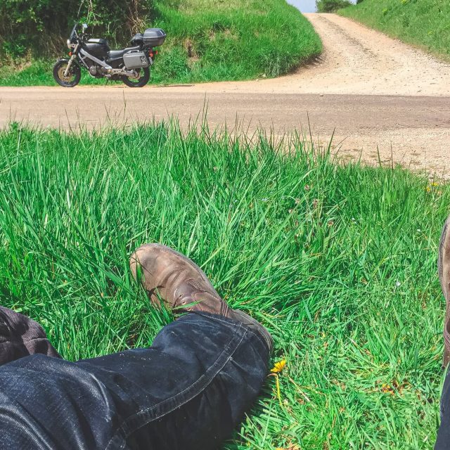 Fotogalerie cesta na motorce z Prahy na jih Španělska 3