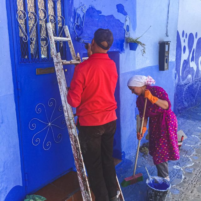 Chefchaouen, Maroko - Andyho Cestopisy