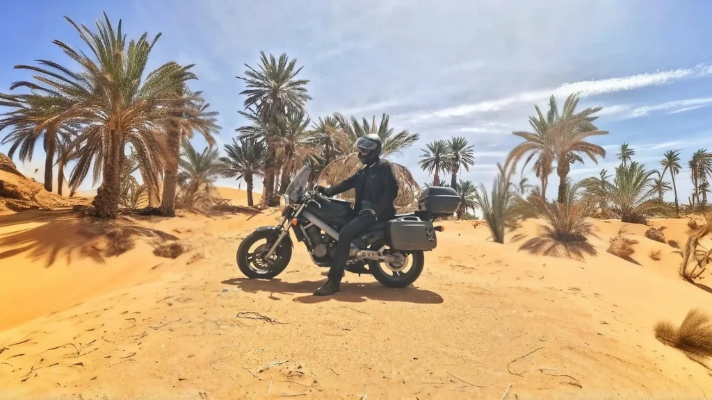 Motorkou z Prahy na Saharu – 22. část 5 Poušť Sahara v Maroku - cestopisy