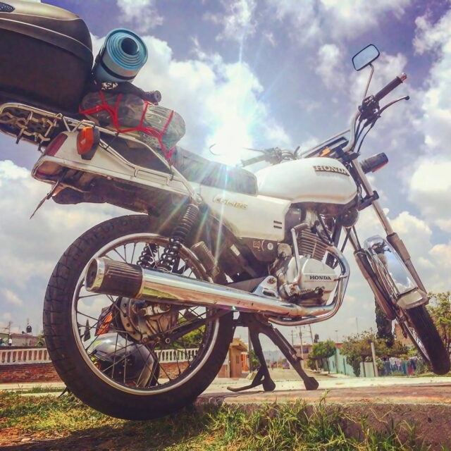 Motorka v Mexiku