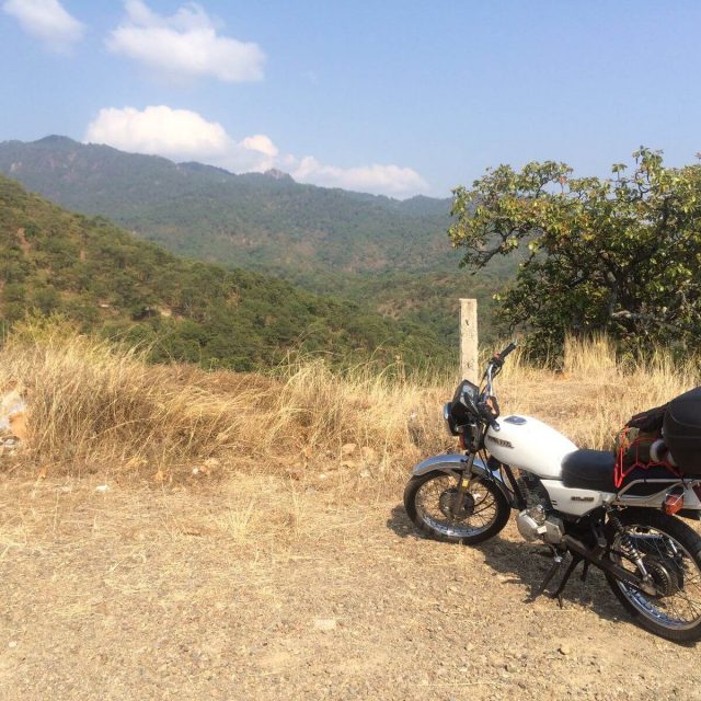 First motorcycle expedition in Mexico 11